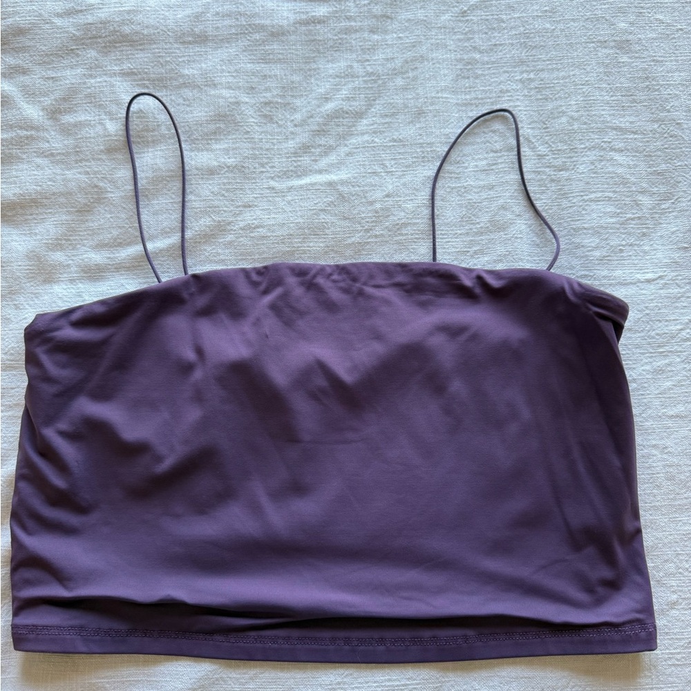 Purple Crop Top